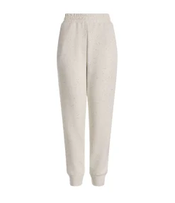 The Slim Cuff Pant 27.5 in Ivory Marl Fleck