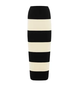 Theo Skirt in Cream and Black