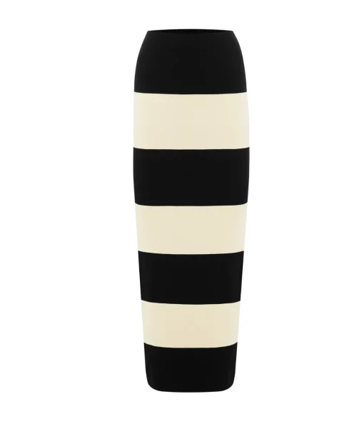 Theo Skirt in Cream and Black