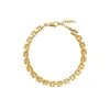 Timepiece Link Chain Bracelet in Gold