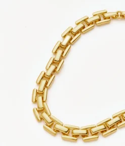 Timepiece Link Chain Bracelet in Gold