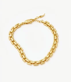 Timepiece Link Chain Bracelet in Gold