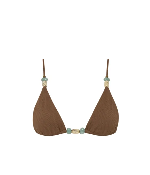 Tony Bikini Top in Cocoa