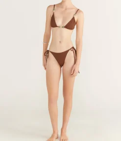 Tony Bikini Top in Cocoa