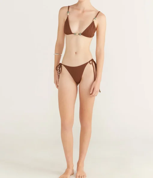Tony Bikini Top in Cocoa