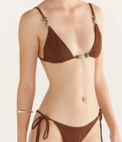 Tony Bikini Top in Cocoa