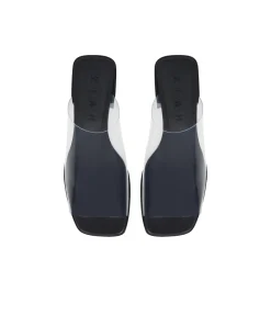 Transparent Heel in Transparent Black