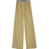 Tulum Striped Trouser in Mustard