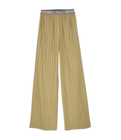 Tulum Striped Trouser in Mustard