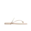 Turner Suede Sandal in Eggshell