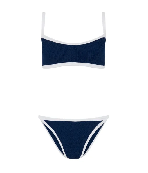Tyler Contrast Bikini in Navy