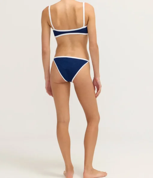 Tyler Contrast Bikini in Navy