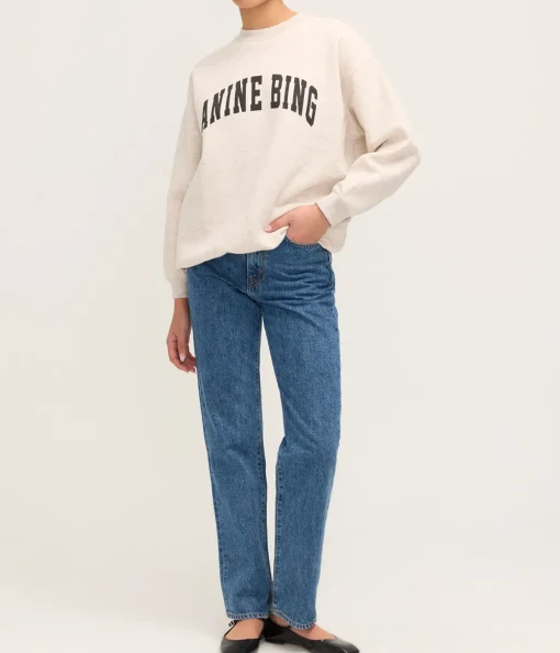 Tyler Sweatshirt in Oat Melange