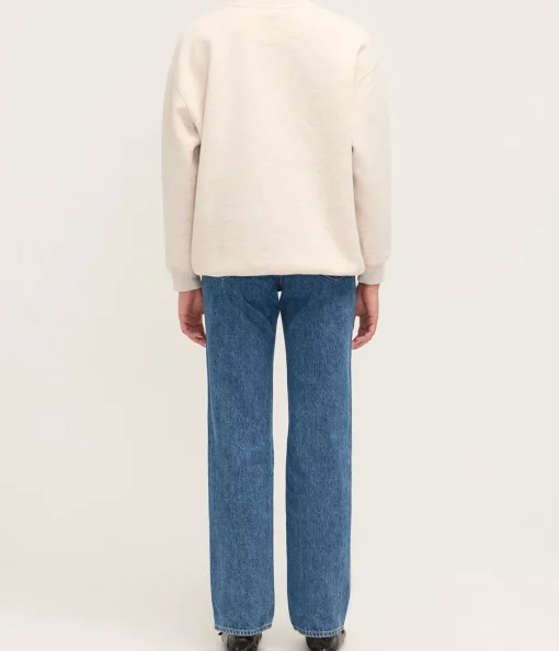 Tyler Sweatshirt in Oat Melange