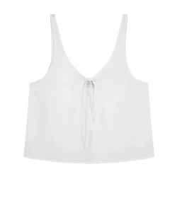 U Shape Top in White