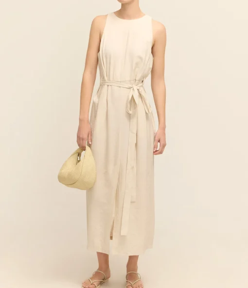 Uli Dress in Oyster