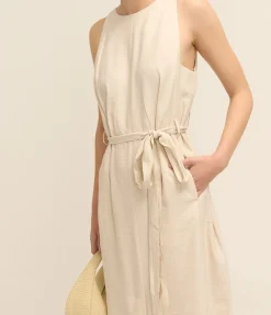 Uli Dress in Oyster