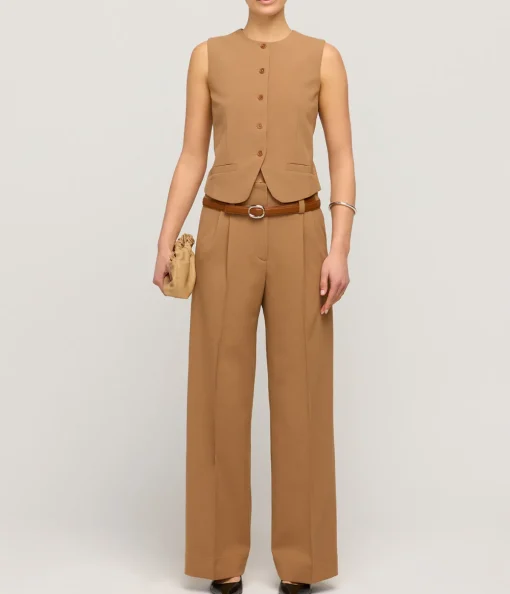 Ulla Tailored Trouser in Camel