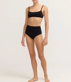 Undici High Waisted Bikini in Black