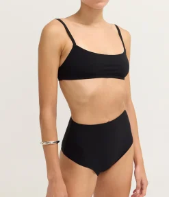 Undici High Waisted Bikini in Black