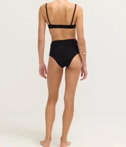 Undici High Waisted Bikini in Black