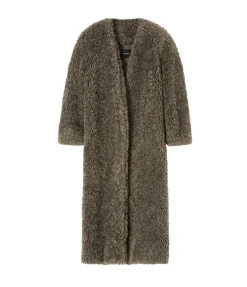Valdes Coat in Petrol
