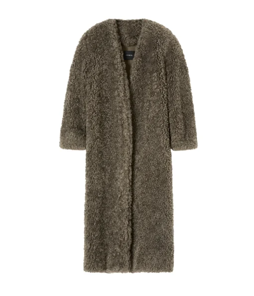 Valdes Coat in Petrol