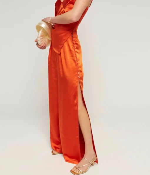 Valencia High Waisted Pant in Madeira