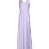 V-Neck Maxi Slip Dress in Wisteria
