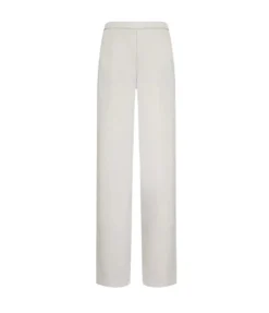 Wide Leg Pull on Pant in Platinum