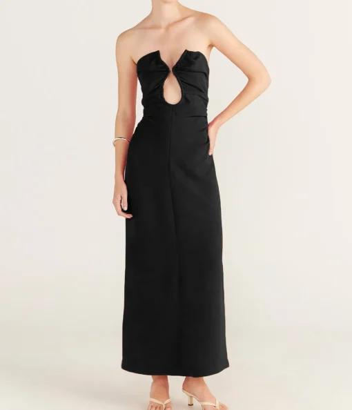 Zoe Bodice Dress in Black